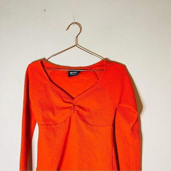 NWOT Anthropologie Maeve Red Crepe Sweetheart Top Small - Picture 6 of 8